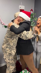 281K views · 1.4K reactions | Soldier hides in Christmas presents to surprise wife and family 凉 #viralvideo #funny #blessed #family #comedy A soldier hides inside Christmas presents to surprise his wife and family, creating a heartwarming and emotional reunion during the holiday season. | Jamie and Blake | Facebook