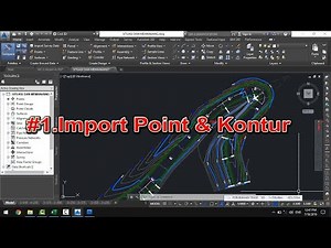 #1.Import Point dan Membuat Kontur