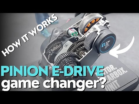 How it works: NEW Pinion E-Drive Motor and Gearbox drive unit