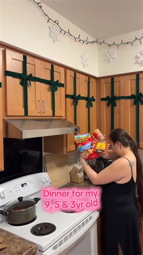 Lillian Phan on Instagram: "Idk why she thought that’s what we was gonna do 😂 #lillianphan #realisticmomlife #dinner #kidsdinner #momlife"