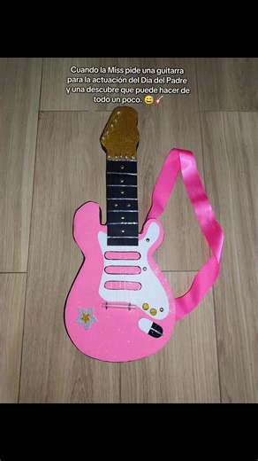Guitarra de cartón paso a paso para Día del Padre