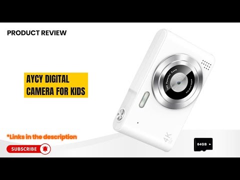 Best Kids Digital Camera 2026 📸 4K 48MP Point & Shoot | Perfect Gift for Kids & Beginners!