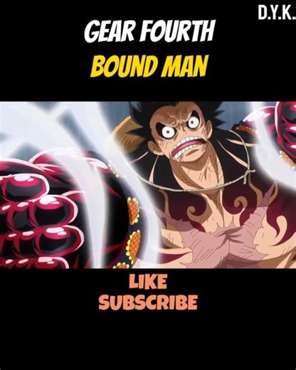 What's your FAVORITE Luffy GEAR?! Part 3 (GEAR 4: Bound Man)