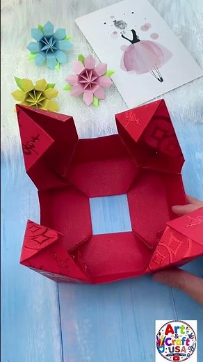 How to Make an Amazing Origami Explosion Box ✨