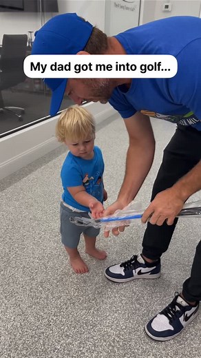 Baby G.O.A.T. Golfer on Instagram: "The best first golf club for babies 👇 Most parents wait too long to start. If your little one can walk, they can swing. And when you give them the right club, they fall in love with the game before they’re even out of diapers. That’s exactly what happened with our son. At just 14 months old, we gave him a Lag Shot Baby Club. Not a plastic toy. Not some stiff metal stick. A real training club designed specifically for toddlers. And from that moment on, he was 
