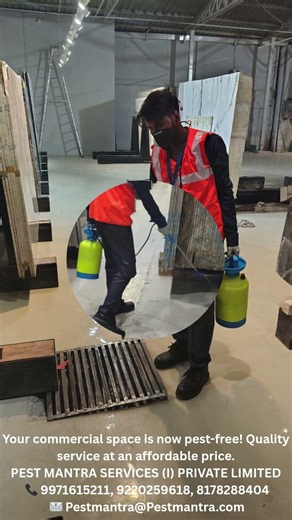 Commercial Pest Control Service Completed | Affordable & Reliable | Pest Mantra Services