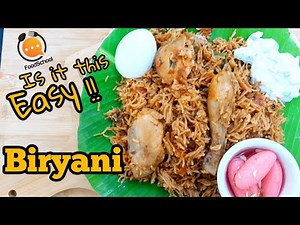 Easiest Biryani Ever !!! One Pot Biryani | Chicken Biryani