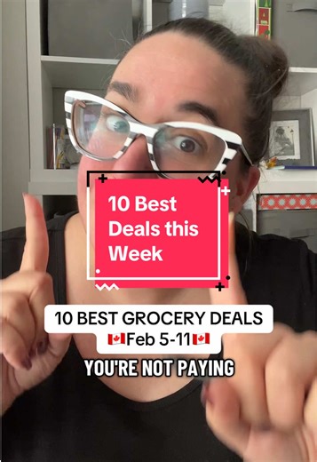 🇨🇦🎉 Feb 5-11 Best Grocery deals in Canada this week let’s goooo! Remember to check your flyers, use those coupons and save $$$ on your groceries! Learn to coupon in Canada! #canada #canadiandeals #couponingincanada #groceryshopping #groceries