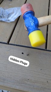 Cool hidden color match plugs FastenMaster | Revive Home Tips