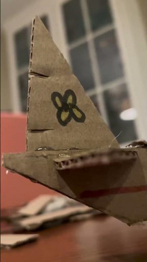 Epic cardboard 747 cinematic #aviation #foryou #tutorial