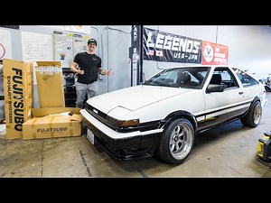 BUILDING INITIAL D STYLE AE86 Ep. 1 | FIRST MODS!