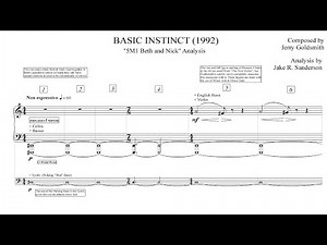BASIC INSTINCT (1992) | 5M1 - BETH AND NICK (SCORE ANALYSIS & SCORE REDUCTION)