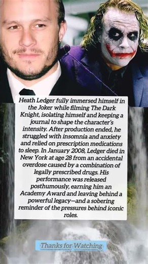 ‎Heath Ledger’s Last Role #shorts #shortsvideo #actor #news