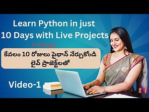 Day-1 | 10 Days Python Full Course in Telugu | Python Tutorials in Telugu | Python in Telugu