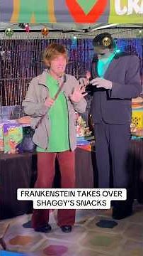 Scooby Doo’s Shaggy and Frankstein Bond Over Snacks at Universal Studios Hollywood’s Fanfest