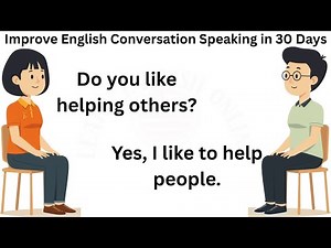 Improve English Conversation Speaking in 30 Days | Practice English Speaking and Listening Skills