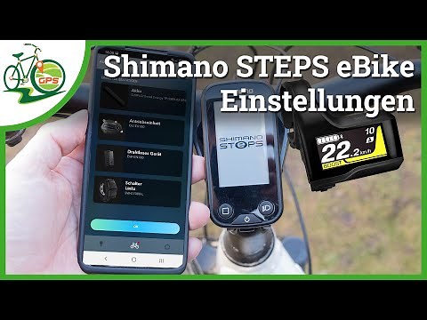 Shimano STEPS eBike settings 🚴 How to set it up 🏁