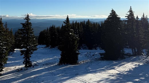 Timberline Lodge kicks off ski season with limited terrain on Mount Hood