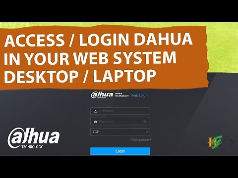 How to Access / Login Dahua NVR on Web | IP Camera | Web Login
