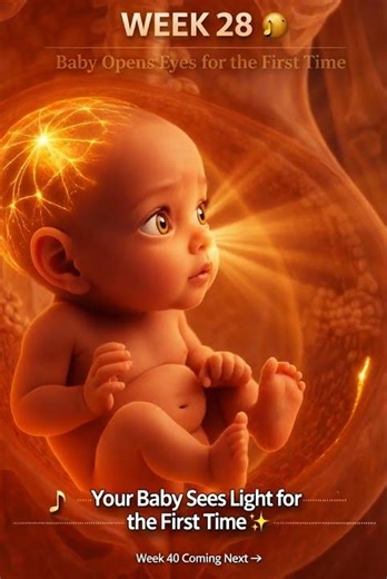 Week 28: Baby Opens Eyes for the First Time |Human Fetal Development (3D Medical)