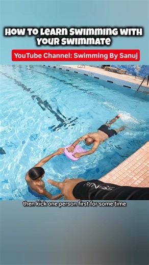 Swimming By Sanuj on Instagram: "Train with a Friend: Fun Way to Learn Swimming Fast 🏊🏻 . . . . . . . . #swimminglessons🏊 #swimming #swimmingfun #lovetoswim #swimmingtraining #swimmingtips #swimmerforlife #swimmingclasses #swimmingtime #swimmingcoaches #swimcoach #swimclass #howtoswim #kidswim"