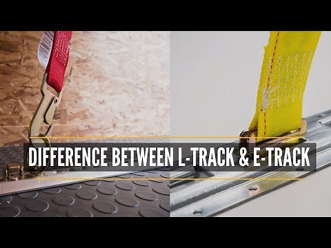 L-track vs E-track | What's the Difference between L-Track and E-Track