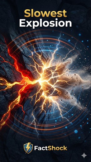 A Real Explosion That Takes Centuries to Finish… Unreal Earth Science! 💥🐢