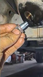 How to Fix Stripped Oil Pan Drain Plug Threads | Tap Tool Threading Process ⚙️🛠️