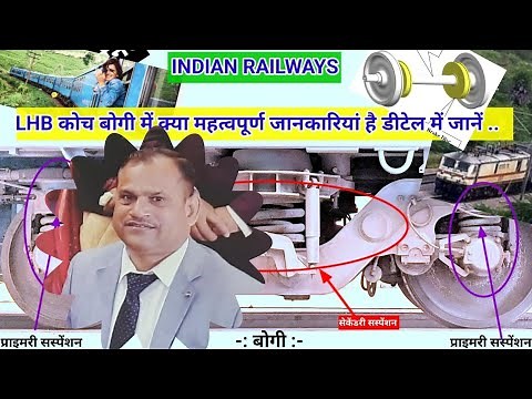 LHB COACH BOGIE PARTS & THEIR INSIGHT DETAILS|| महत्वपूर्ण जानकारियां! Techniques , Explained!"