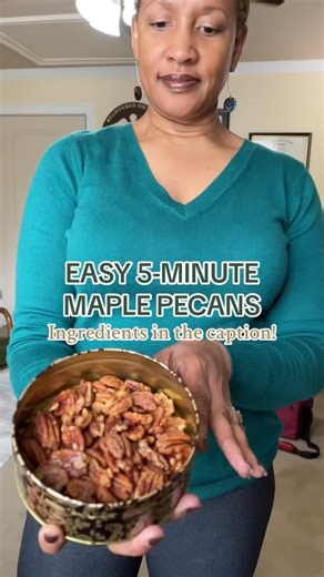 3 comments | Bringing back one of my FAVORITE fall snack recipes. These Maple Pecans are sooo addictive. And the perfect addition to salads, yogurt bowls, etc. I used them in my latest Youtube recipe for a Harvest Autumn Salad. Head to link in my bio to tune in! #ninathefooddoc #easyrecipes #maplepecans #fallrecipe #saladtoppings | Nina's Nutritional Values, LLC | Facebook