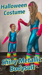 Watch Shiny Metallic Bodysuit Halloween Costumes for Women & Girls on Amazon Live