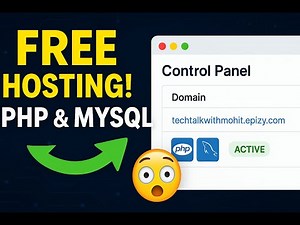 How to Host PHP & MySQL Website for FREE (Step-by-Step Guide)