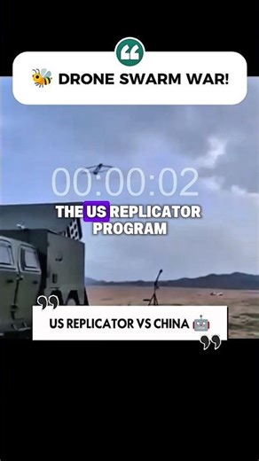 US Replicator vs China: Drone Swarm War 🐝🤖