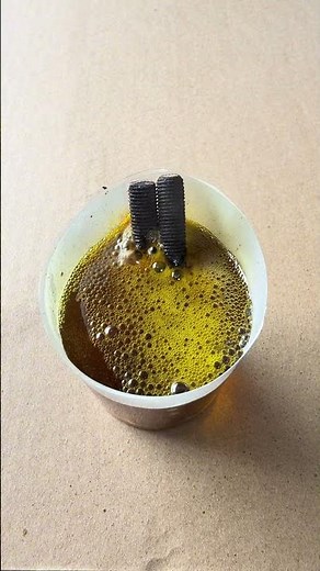 Fast way to clean rusty bolts #mechanic #diy
