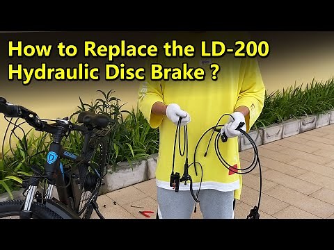 DYISLAND LD-200 | Dual-Piston Hydraulic Disc Brake Complete Installation Tutorial