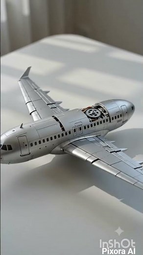 AI Transformation: Capsule to Airplane ✈️ #aianimation #ai #futuretech #aivideo