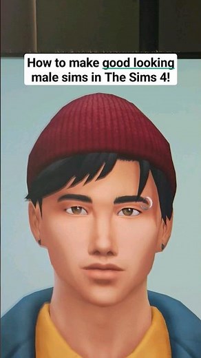 How to make good male sims in The Sims 4
