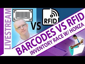 Inventory Race: See How Much Faster You Can Track Inventory Using Barcodes or RFID