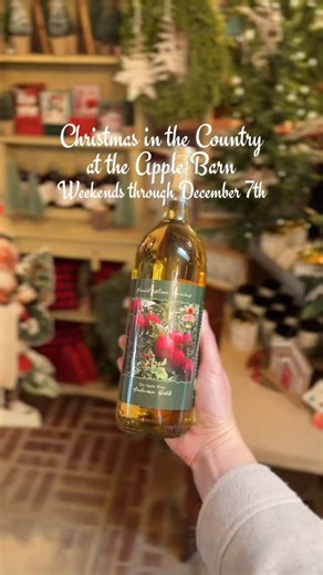 We’re excited to greet you for the second weekend of our annual “Christmas in the Country” holiday shopping event! Our country store has transformed into a cozy winter wonderland, and we can’t wait to celebrate the season with you. ❄️🍎 Enjoy all your Apple Barn favorites: 🍷 Wine & complimentary tastings 🍎 Fresh apples 🍩 Warm cider donuts 🍪 Homemade cookie plates & platters 🎁 One-of-a-kind gifts crafted by local artisans … and so much more! ✨ Special Treat ✨ Customers who make a $20 purchas