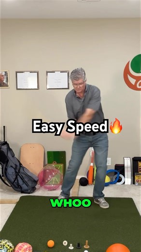 Easy club head with this golf drill! Whip It Whip It good! #whip #shorts #golftips #seniorgolf