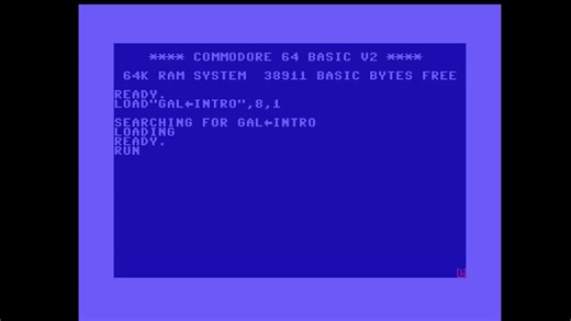 Battlestar Galactica intro (2006) mashed up with the excellent SID music from The Fall Guys (1986). The combo of the two works well. You can download both (as seperate prgs) from CSDB.(no offense intended to the original creators, by mashing these two together.)
