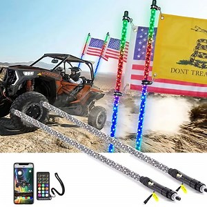 [Hot Item] 4FT 5FT Remote Control ATV UTV LED Whip Light