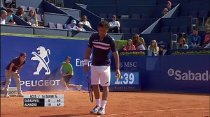 OUCH! An embarrassing and painful moment for this ball boy. But what a way to style it out... | Sky Sports