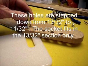 Removing tuning peg bushings.wmv