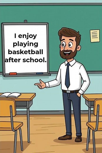 Learn English While Playing Basketball