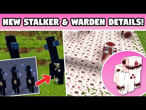 MINECRAFT 1.19 STALKER & WARDEN BREAKDOWN! ( New Wild Update Details!!!)