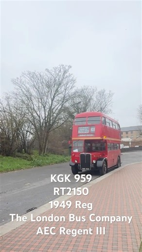 Route 103 Heritage Running Day | The London Bus Company | AEC Regent III | RT2150 (KGK 959)
