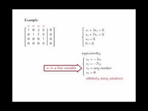 01-4 Matrices in reduced echelon form (part 2/2)