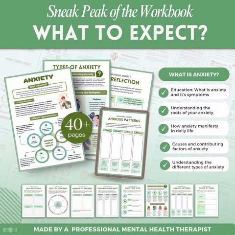 Anxiety Toolkit Mega Bundle, Managing Anxiety, Therapy Worksheets, Coping Skills, Mindfulness, Mental Health Workbook, Grounding - Etsy