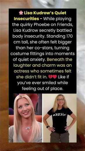 🎬 Lisa Kudrow’s Hidden Struggles Behind Phoebe Buffay #news #hollywood #Cinema #history